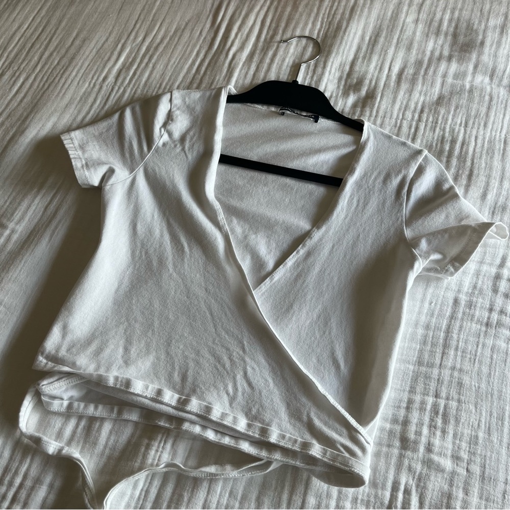 Brandy Melville wrap top
